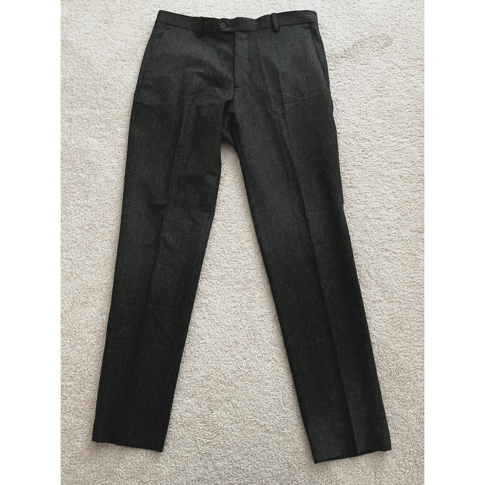 Octobre Editions Wool Trouser Gray Men's Size FR 44